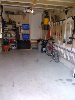 Garage After Organizing